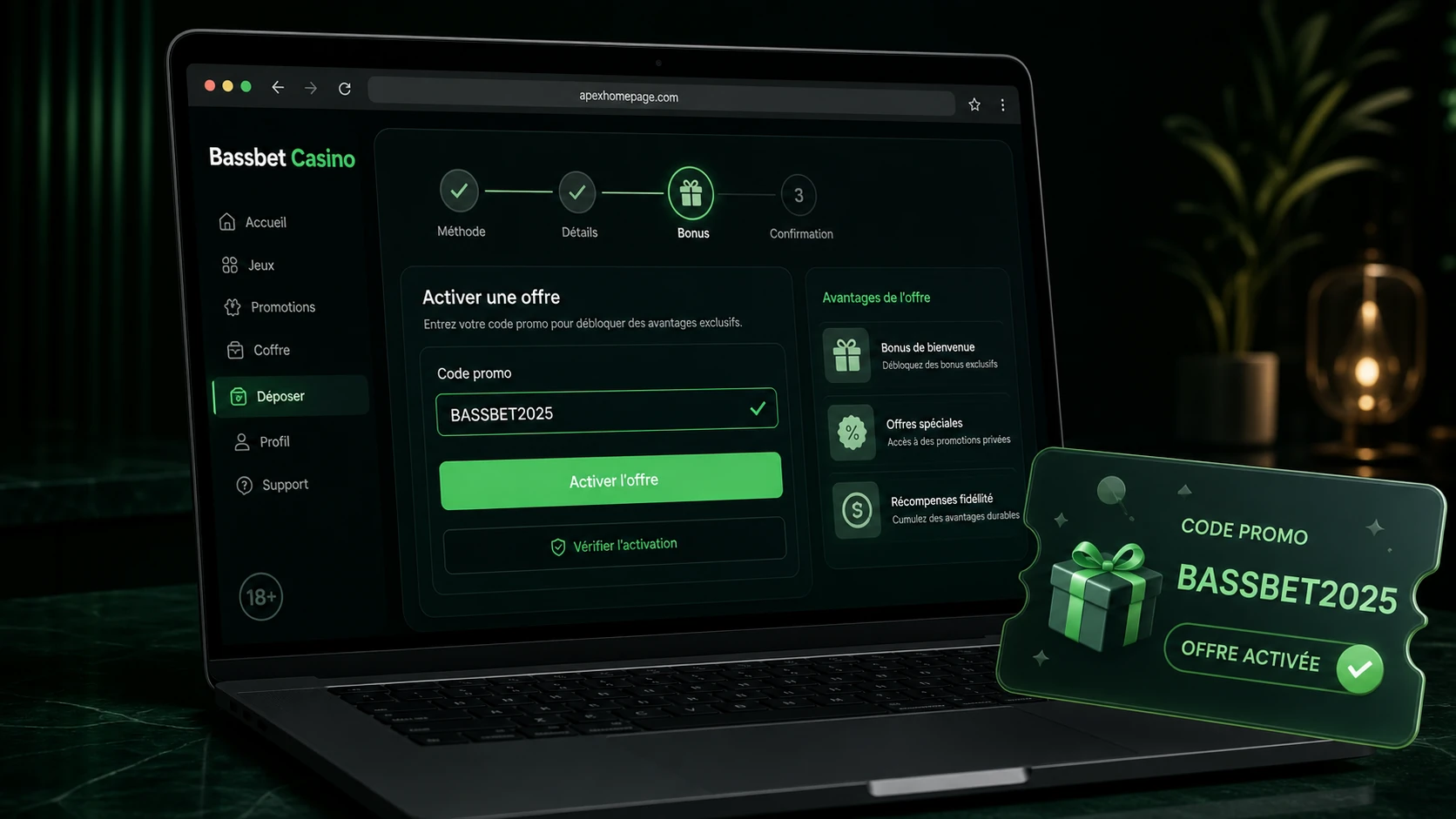 Code promo Bassbet – comment l’utiliser